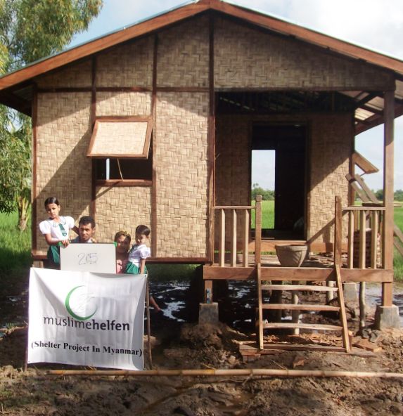 Myanmar – Hausbauprojekt geht weiter