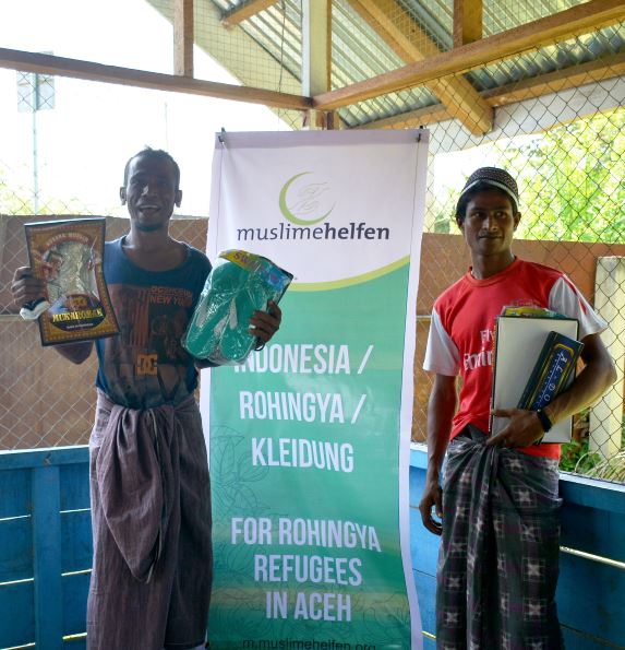 Indonesien – Festkleidung für Rohingya-Flüchtlinge