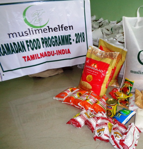 Indien – Ramadanhilfe in Dindigul 2018