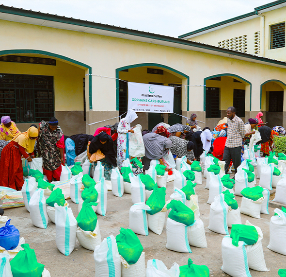 Burundi Bujumbura Waisen Drei muslimehelfen 2021