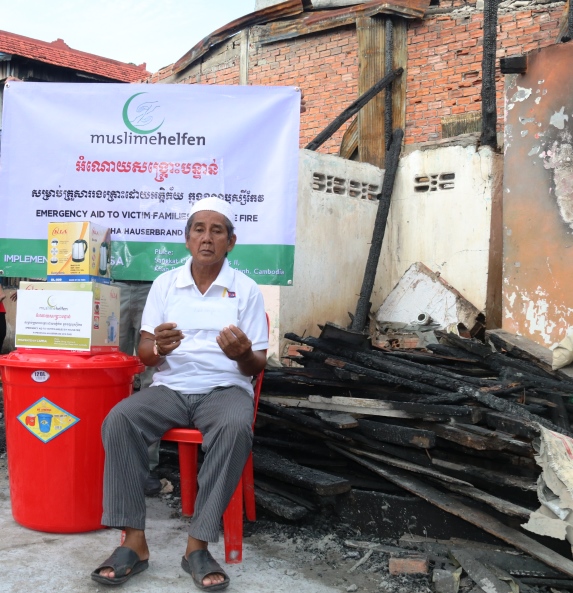 Kambodscha – Hilfe nach erneutem Häuserbrand 2019