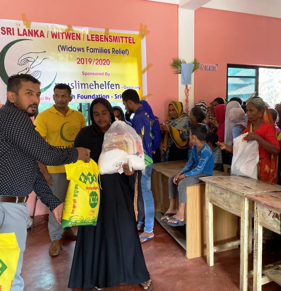 Sri Lanka – Nahrungsmittel für Witwen 2019