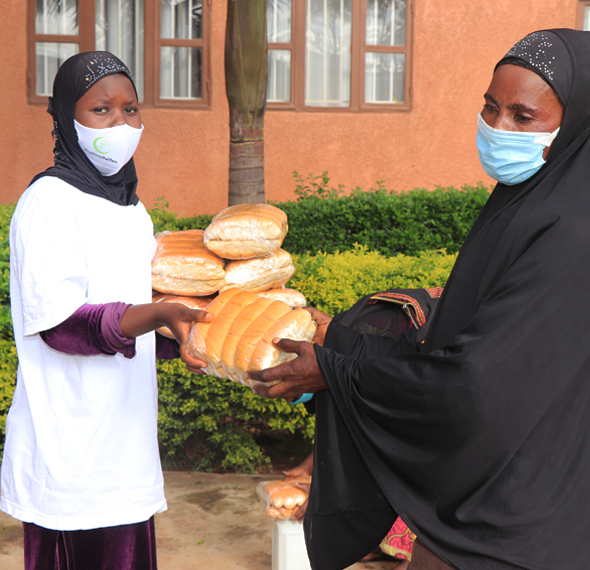 Ruanda – Brot als Coronanothilfe achte Verteilung April 2021