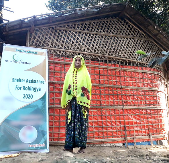Bangladesch – Behelfsunterkünfte für Rohingya-Flüchtlinge 2020