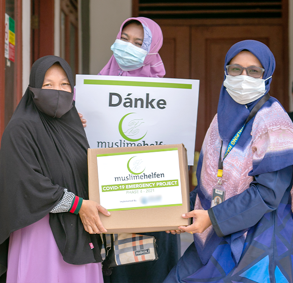 Indonesien – Coronanothilfe in Aceh vierte Verteilung 2021