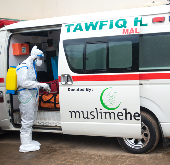 Kenia – Medizinische Schutzmittel für die Tawfiq Klinik 2021