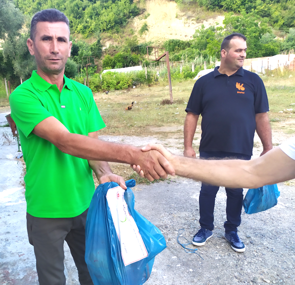 Albanien – Kurban und Lebensmittelverteilung in Diber und Durres 2021