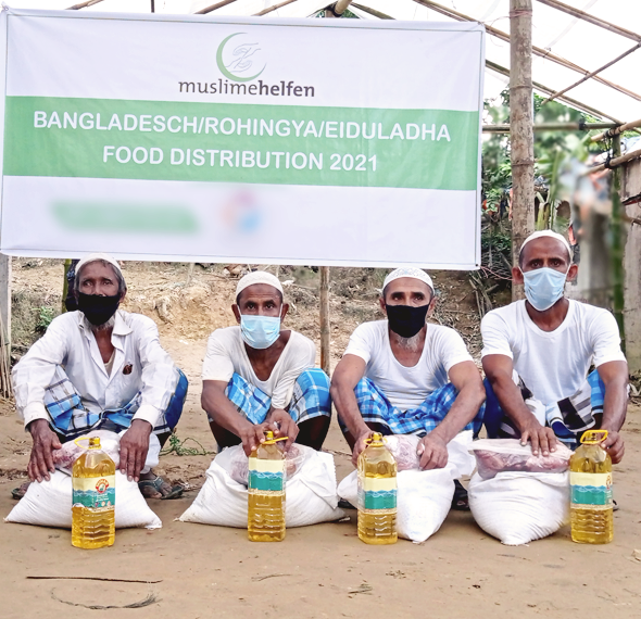 Bangladesch Eiduladha Rohinga