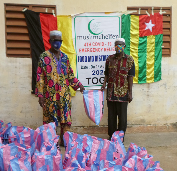 Togo – Vierte Coronanothilfe für Menschen mit Behinderung