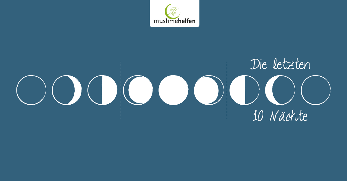 Mondzyklus Ramadan - Letzte 10 Nächte