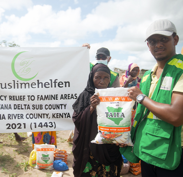 Kenia – Dritte Hungerhilfe in Tana River in 2021