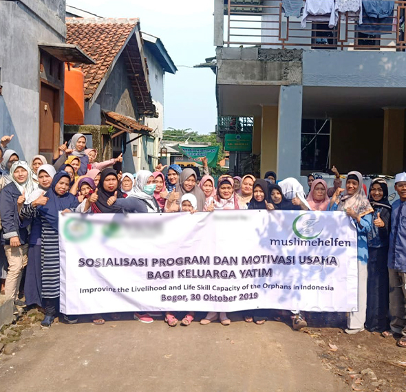 Indonesien – Förderung von Gewerbebetrieben von Waisen und ihren Familien in 2019