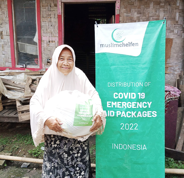 Indonesien – Lebensmittel als Coronanothilfe in Banten, West- und Zentral-Java in 2022