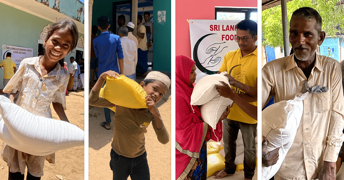 muslimehelfen - Sri Lanka Lebensmittelhilfe 2022