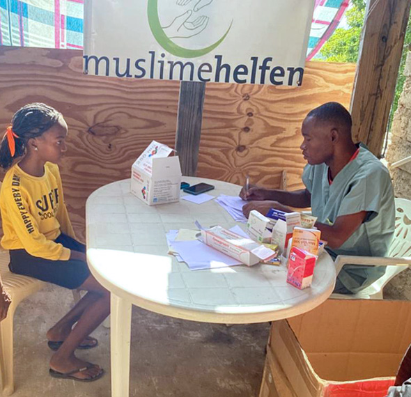 Haiti-Klinikpersonal 2025-Zwei